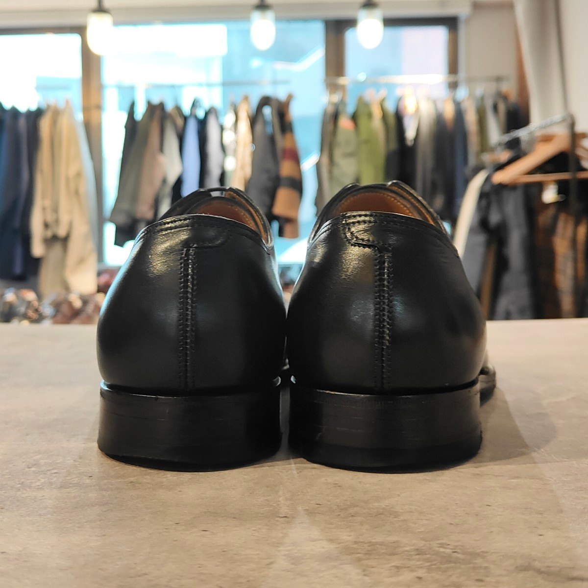 希少 極美品【JOHNLOBB】ジョンロブ シティ カーフ ブラック サイズ UK6EE 8695ラスト