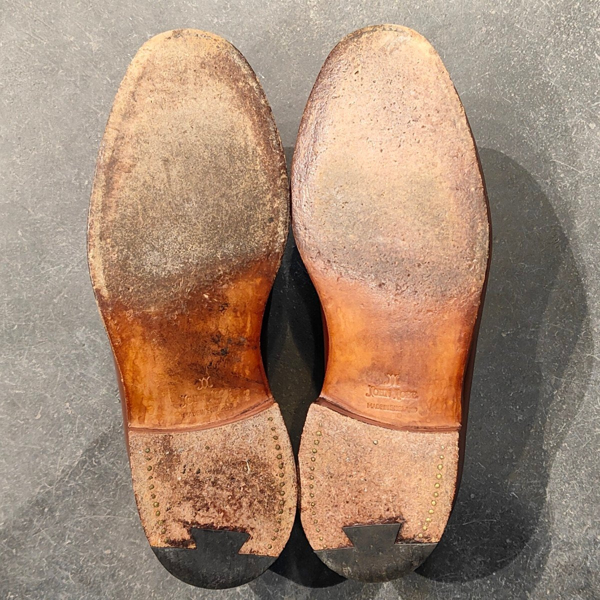 希少 極美品【JOHN LOBB】ジョンロブ バロス Uチップ カーフ ブラウン サイズUK5.5E 2998ラスト