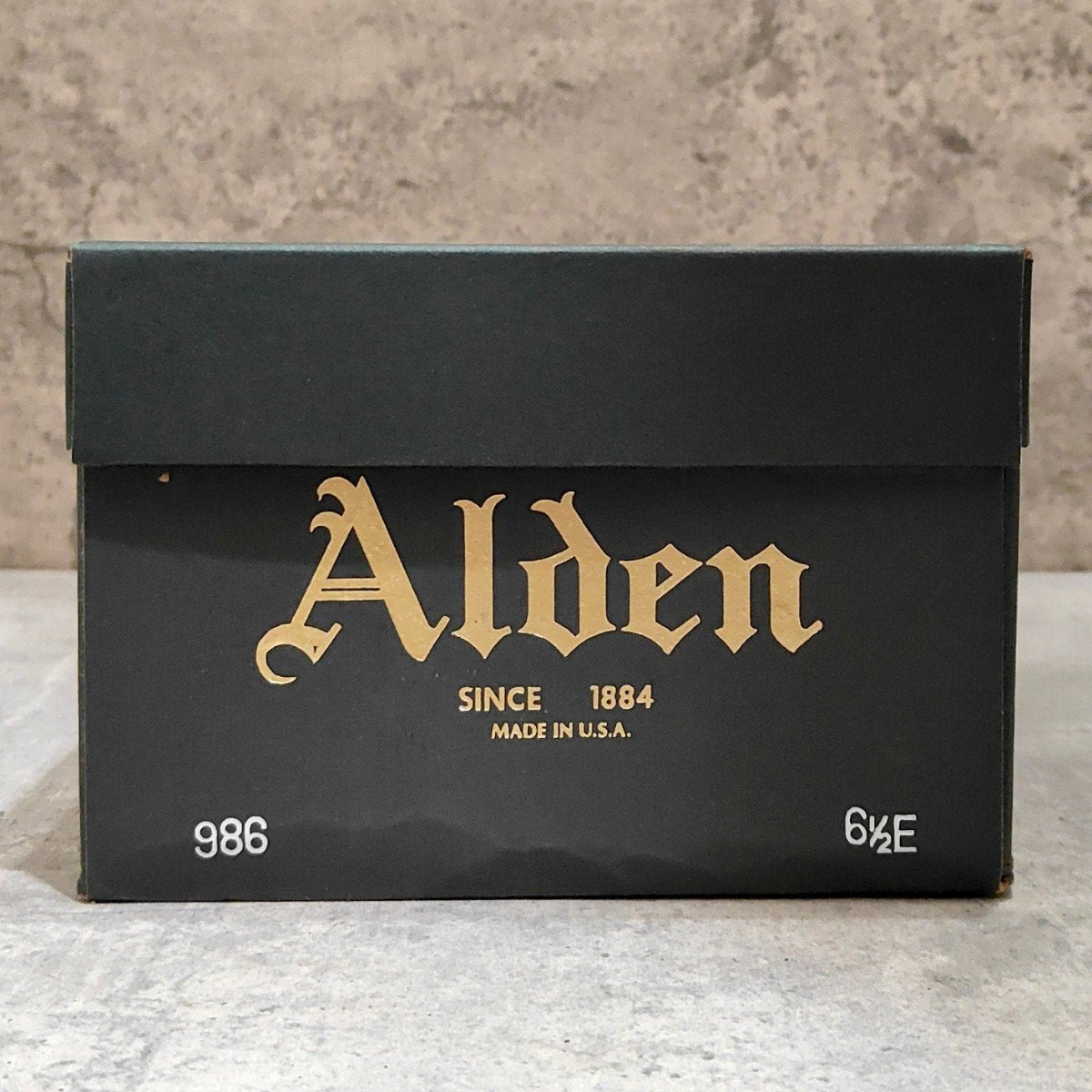 美品【ALDEN】オールデン 986 コインローファー コードバン ダークバーガンディ サイズUS6.5E バンラスト
