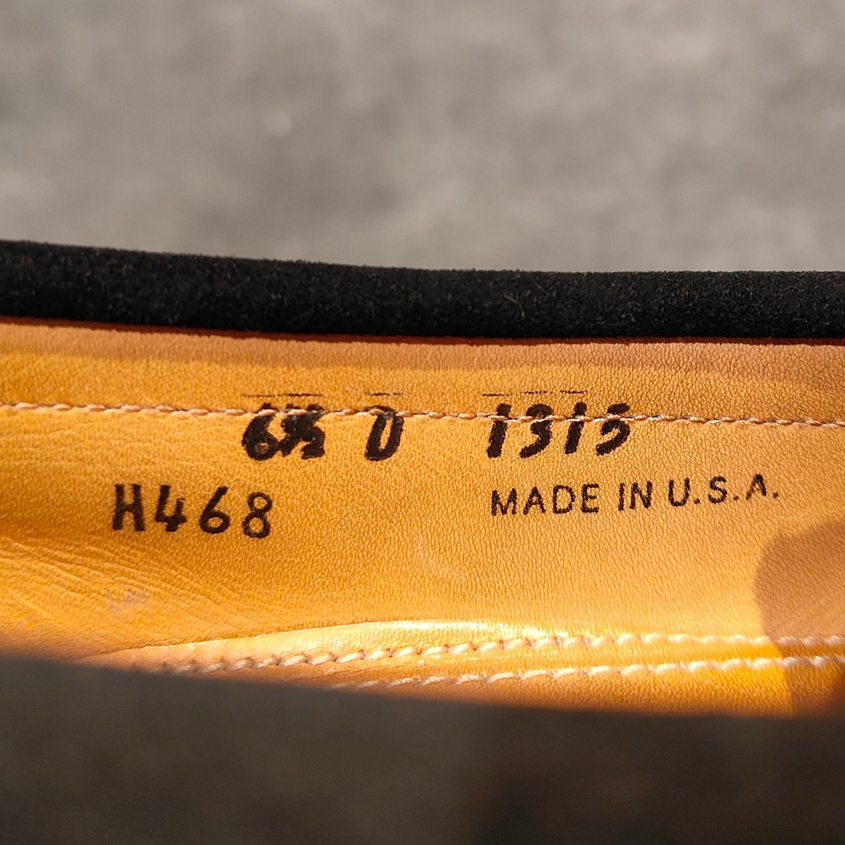 希少【ALDEN】オールデン 1315 ビットローファー cape cod collection スエード ブラック サイズUS6.5D