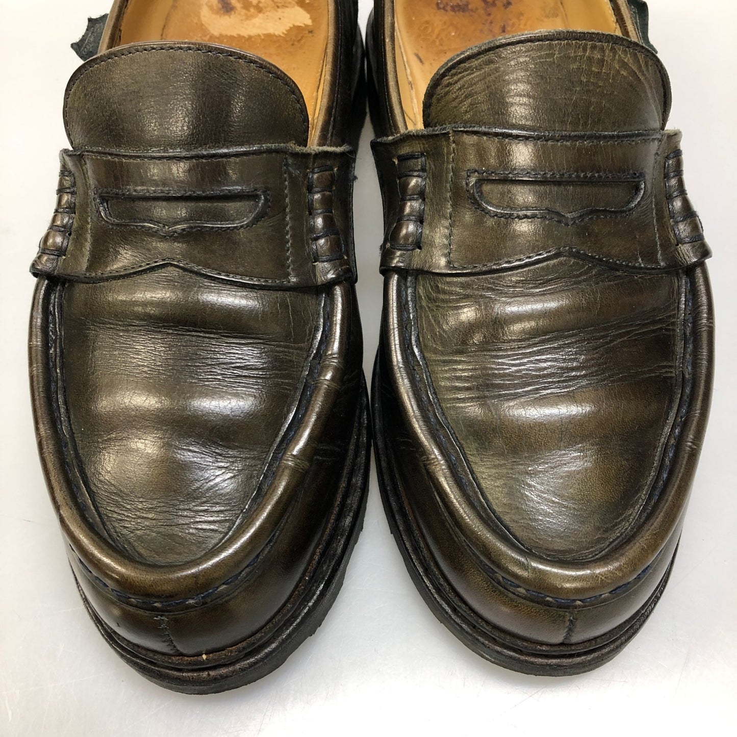 【PARABOOT】パラブーツ  ローファー  ブラウン（茶系） サイズ - ラスト