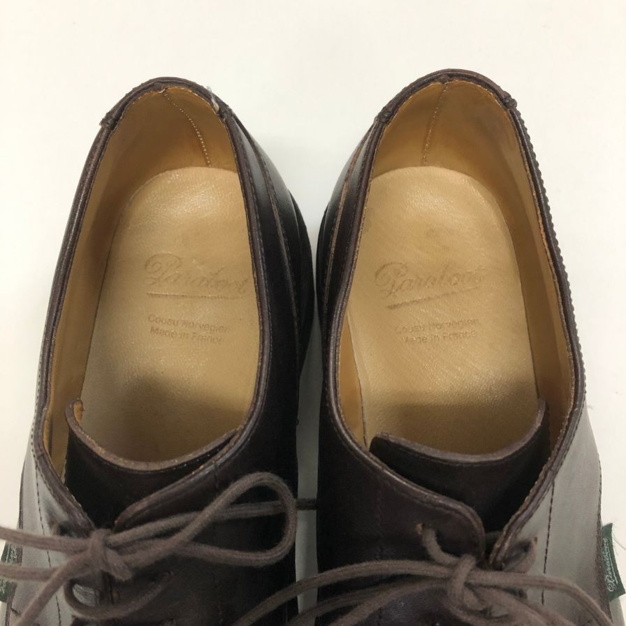 【オンライン限定】【Paraboot】パラブーツ シャンボード Uチップ ダークブラウン メンズ サイズ UK8