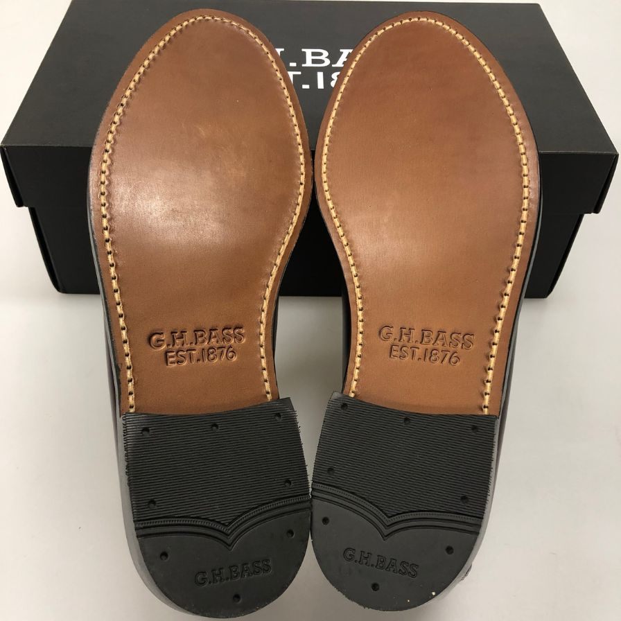 【G.H.Bass&Co.】ジーエイチバス  ローファー  レッド（赤） サイズ 8.5 ラスト