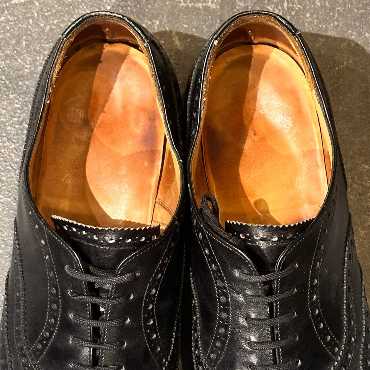 Church's】チャーチ チェットウィンド ウイングチップ カーフ ブラック