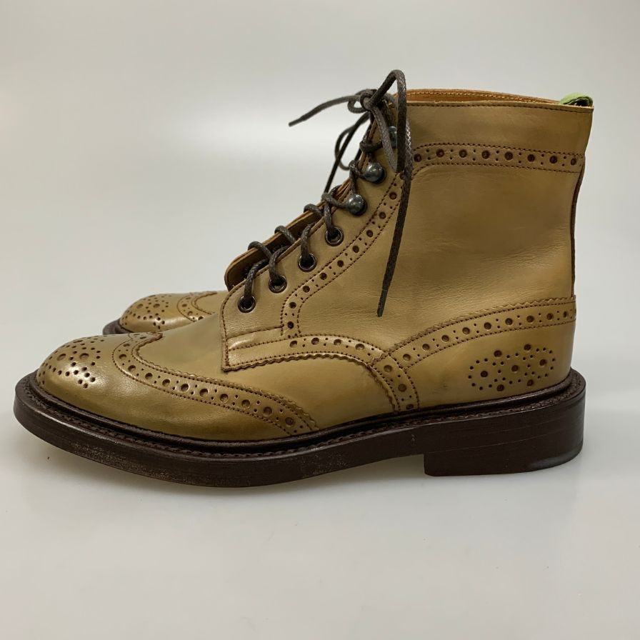 Tricker`s】トリッカーズ レースアップブーツ モールトン メダリオン