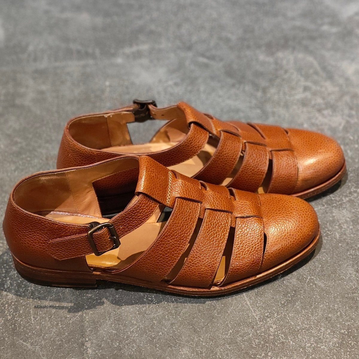 F.lli Giacometti】フラテッリ ジャコメッティ FG166 グルカサンダル