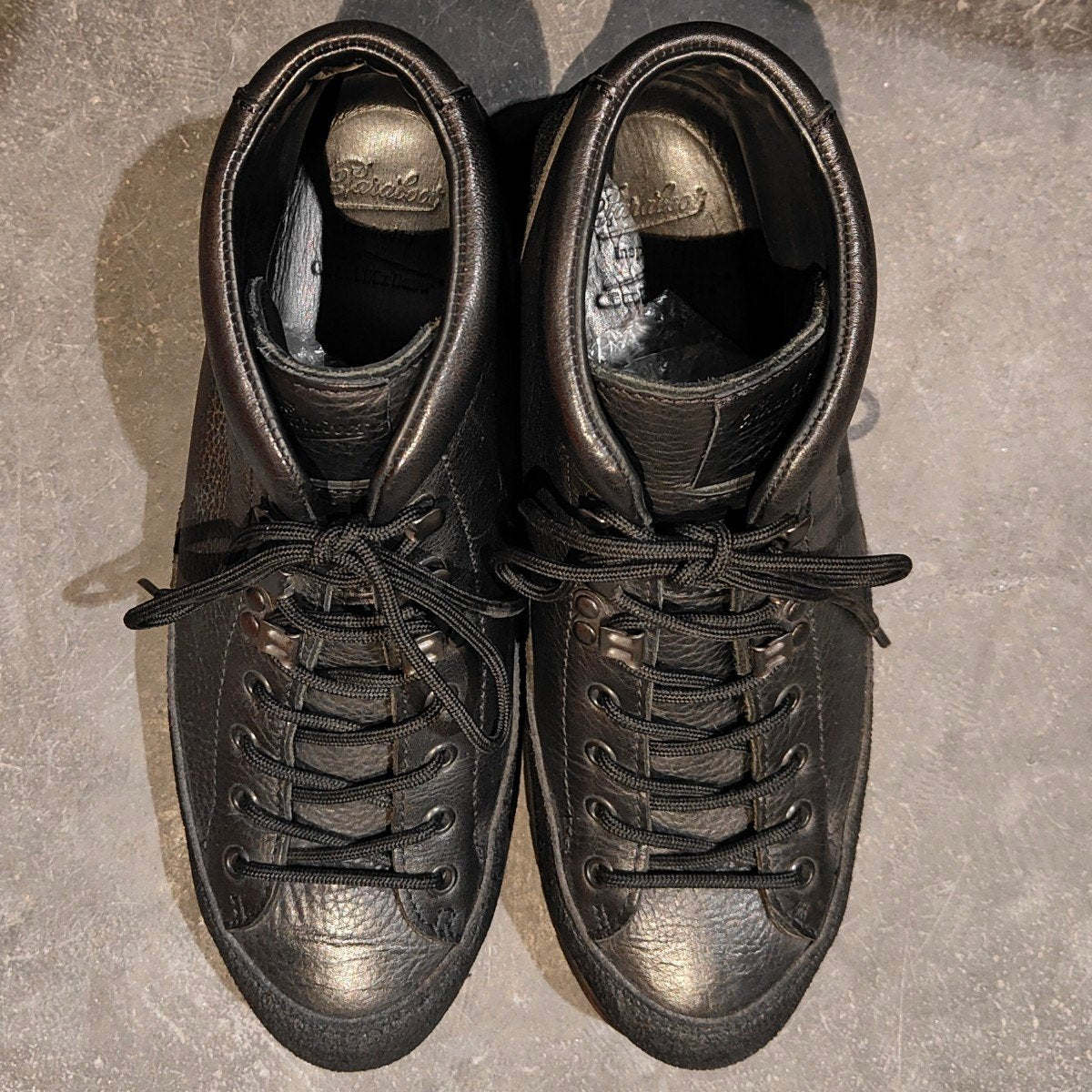 使用数回【Paraboot】パラブーツ ヨセミテ トレッキングブーツ グレインレザー ブラック サイズ UK8