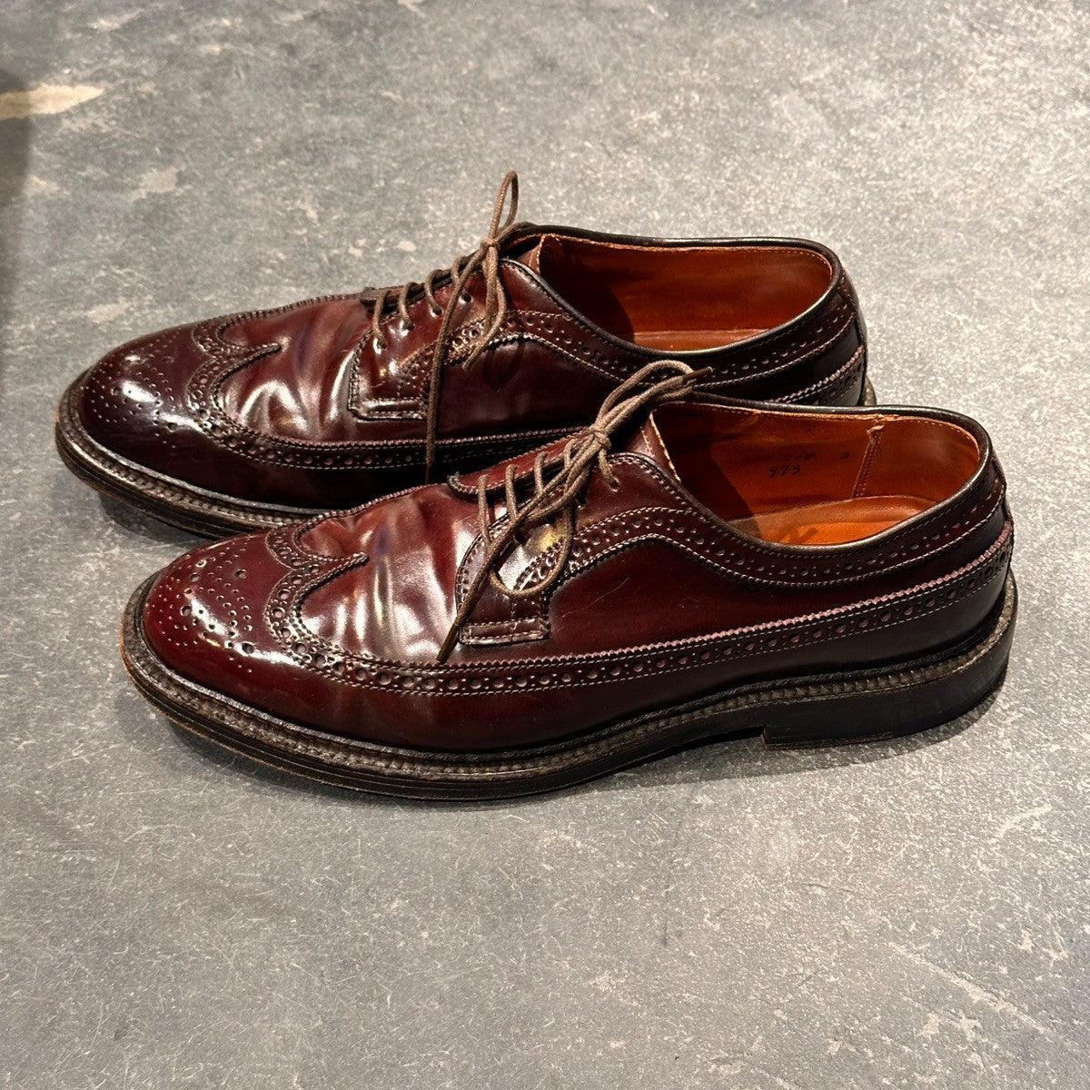 ALDEN】オールデン 975 LWB ウイングチップ コードバン ダーク