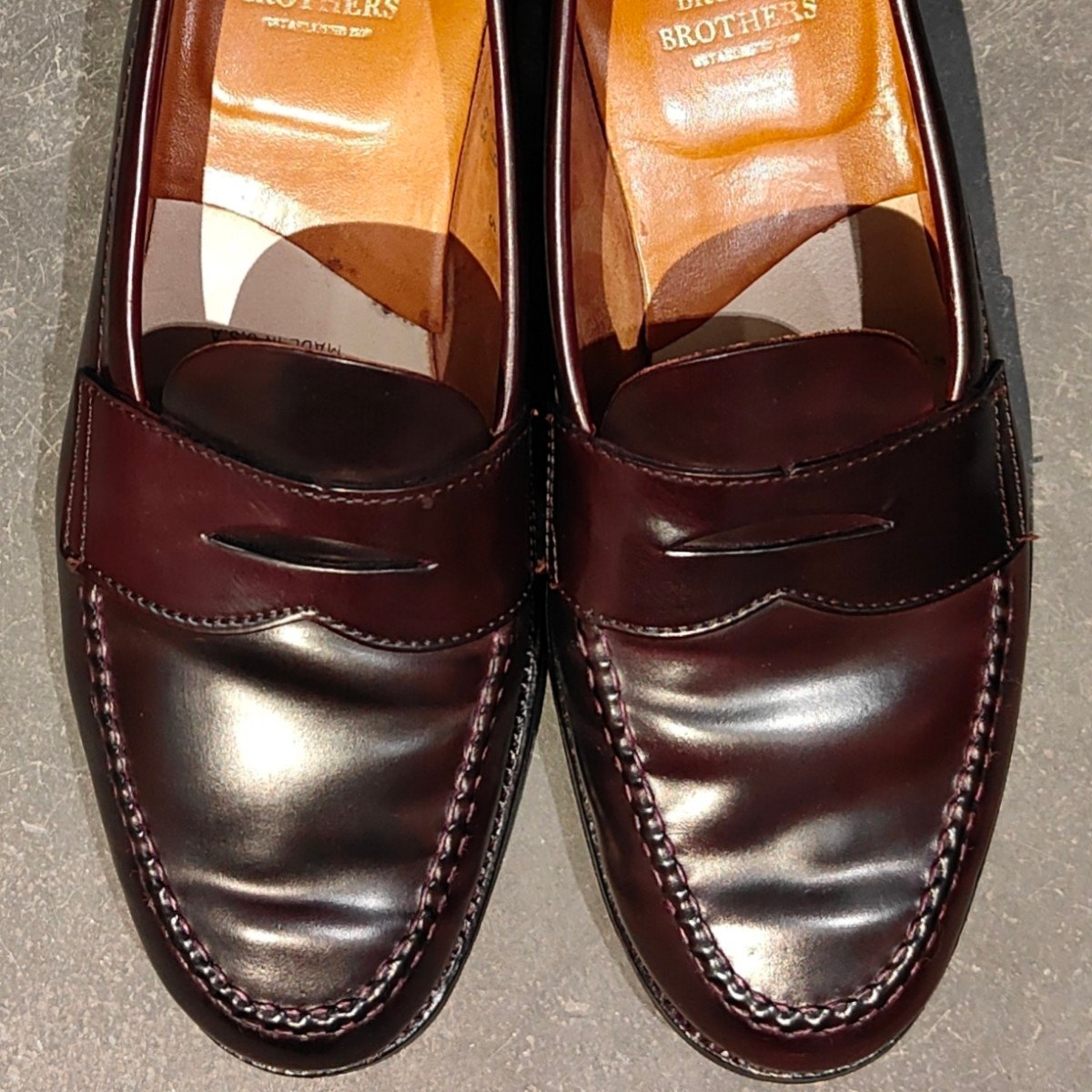 希少 極美品【ALDEN】オールデン×ブルックスブラザーズ 763 ペニー