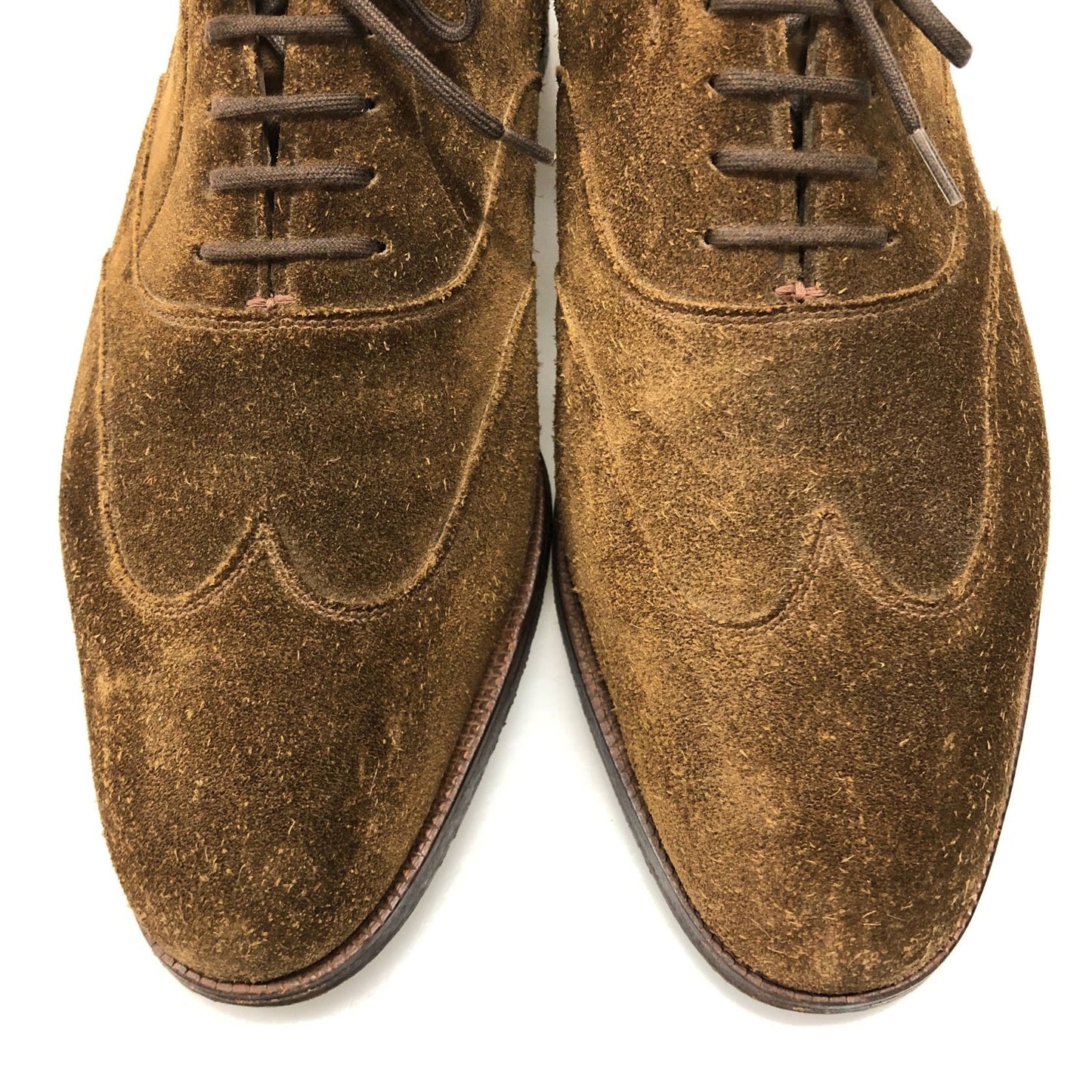 【JOHN LOBB】ジョンロブ  スエードシューズ スエード ブラウン（茶系） サイズ UK6.5E 7000ラスト