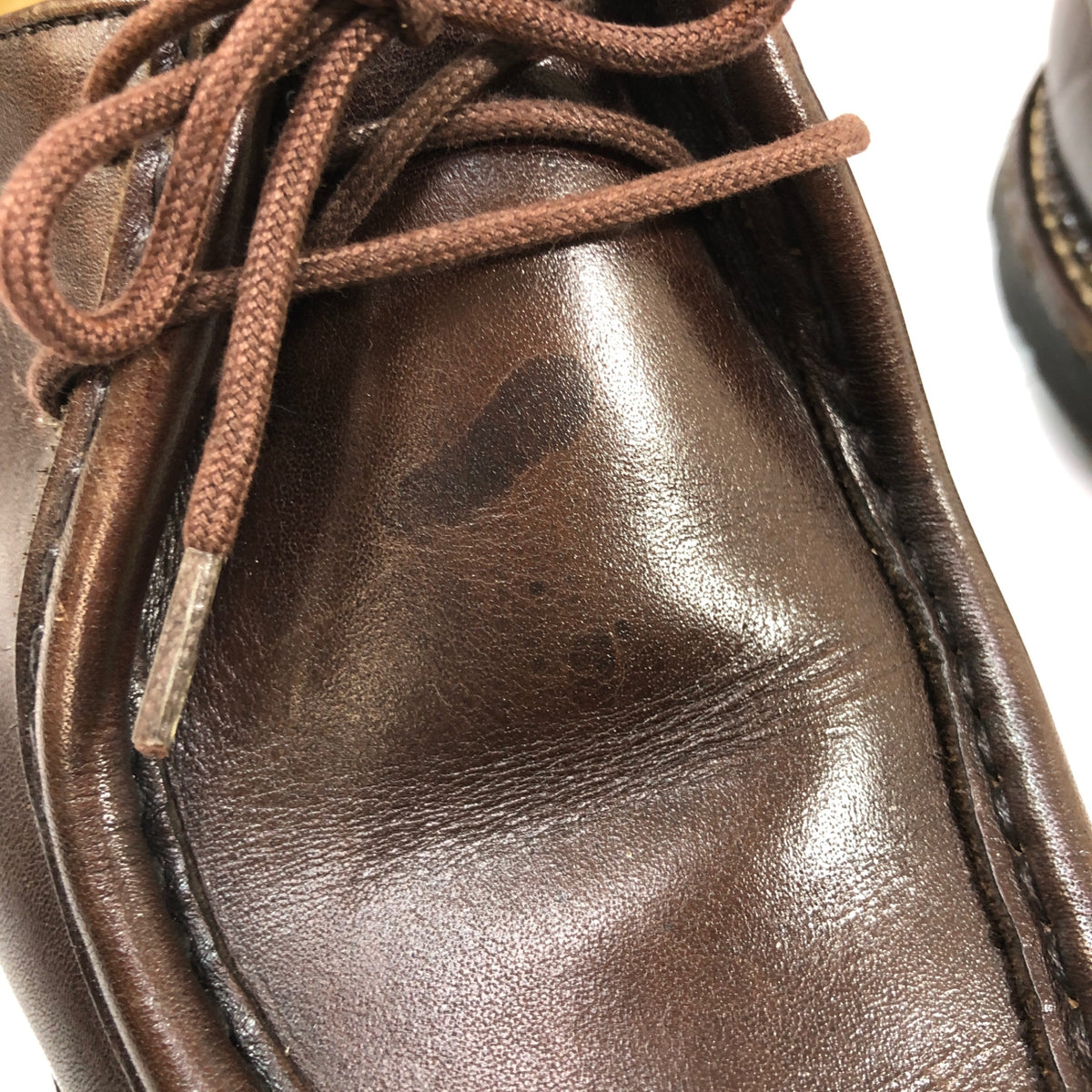 【PARABOOT】パラブーツ ミカエル カーフレザー チロリアンシューズ メンズ サイズ40 ブラウン