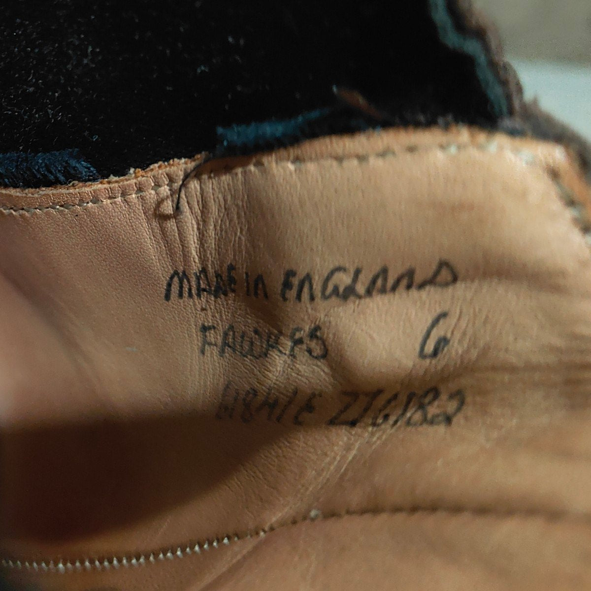 【JOSEPH CHEANEY】ジョセフチーニー FAWKES フォークス サイドゴアブーツ スエード ブラウン サイズUK6