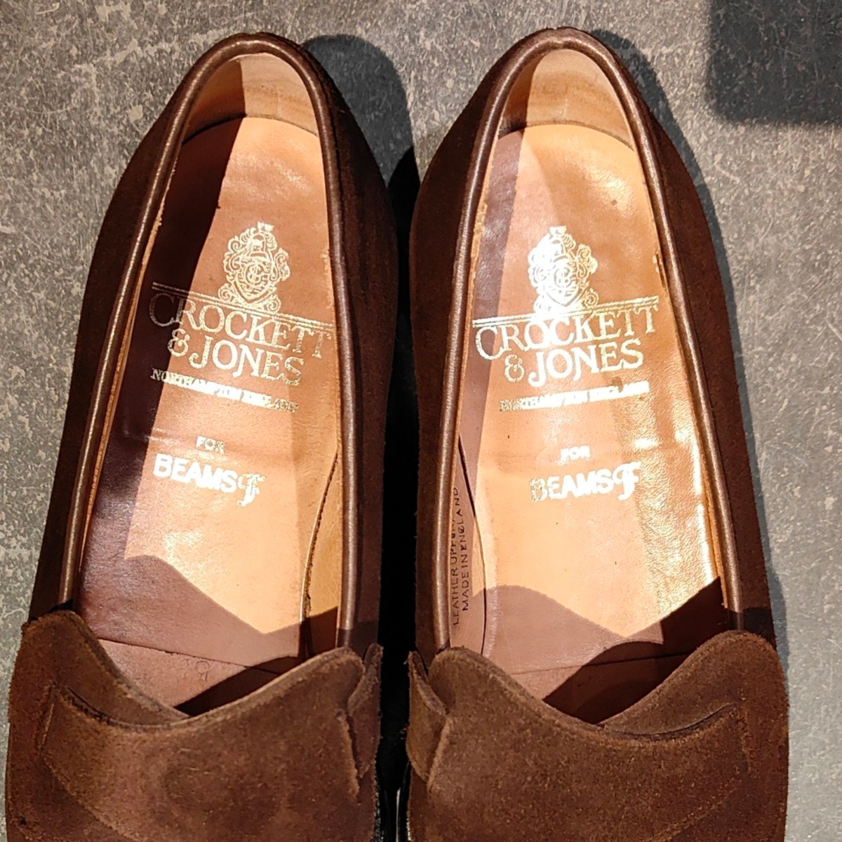 CROCKETT&JONES】クロケット＆ジョーンズ ビームスF別注 ブリム