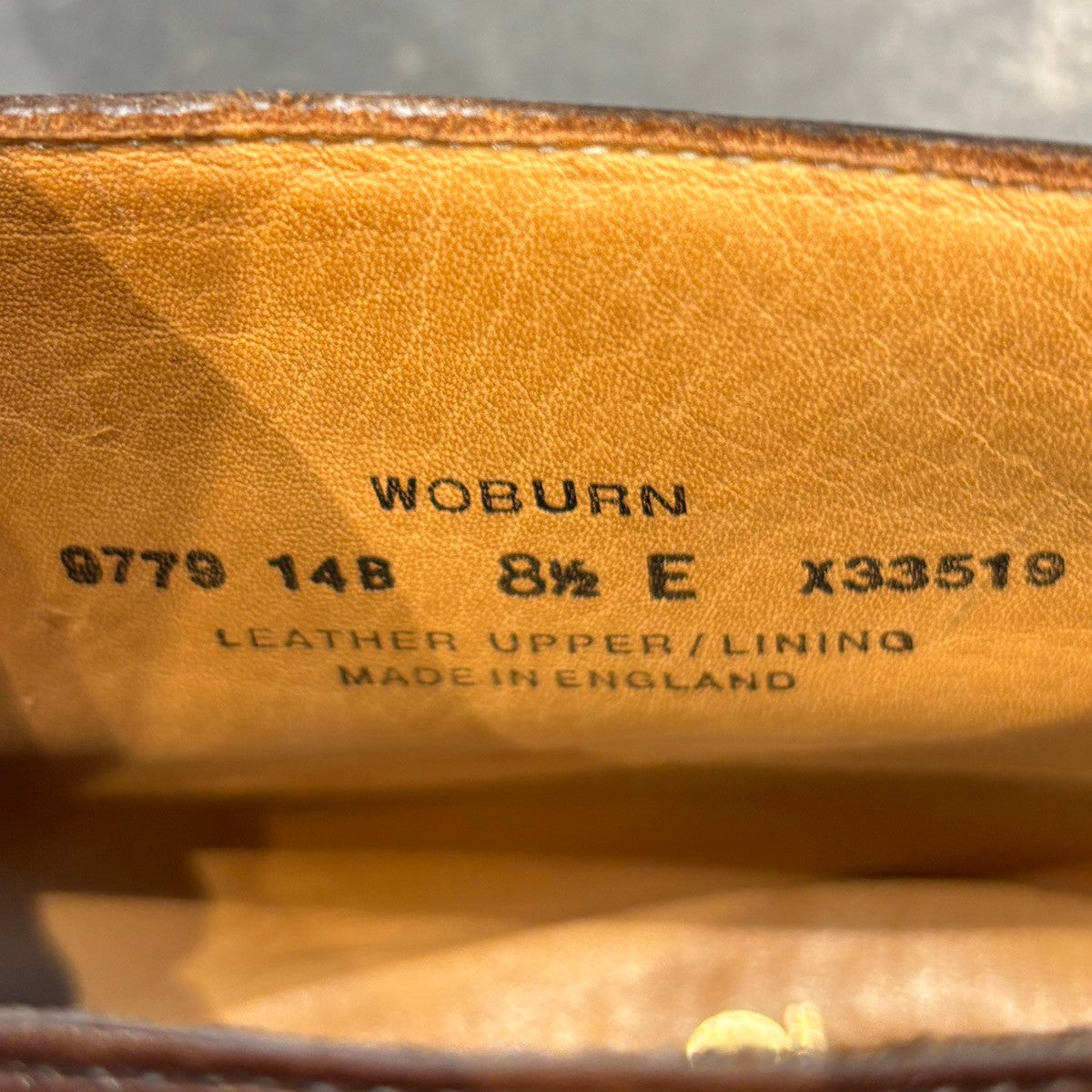 【CROCKETT&JONES】クロケット＆ジョーンズ チャッカブーツ ウーバン カーフ ブラウン サイズUK8.5E