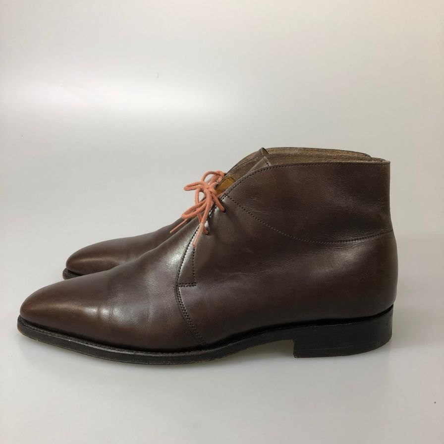 【JOHN LOBB】ジョンロブ  チャッカブーツ ロムゼイ メンズ サイズUK7E ブラウン ROMSEY
