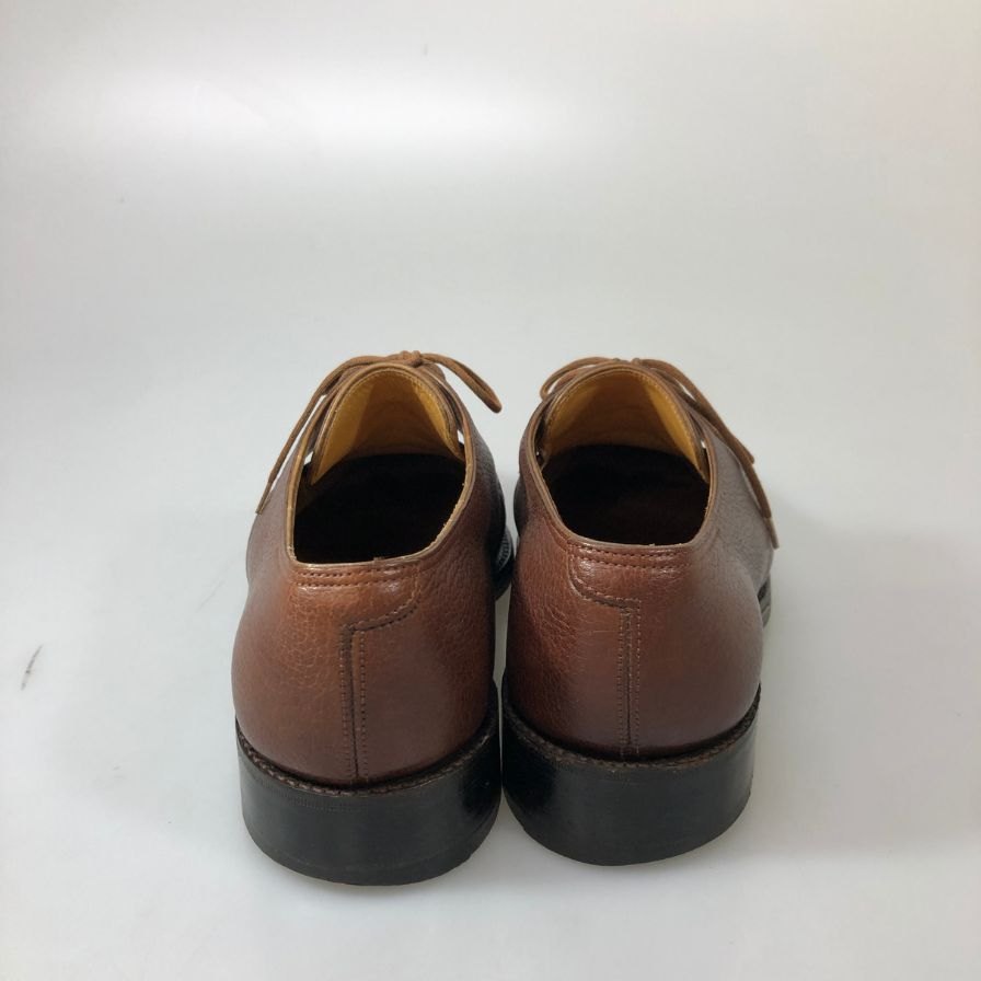 【JOHN LOBB】ジョンロブ YANTAGE プレーントゥ Vフロント 2アイレット グレインレザー ダークバーガンディ 1997イヤーモデル サイズUK6.5EE