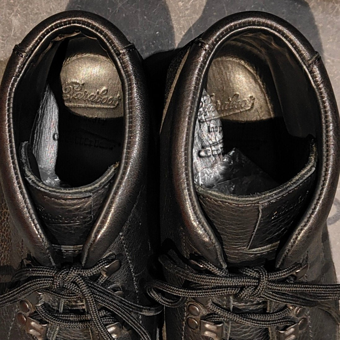 使用数回【Paraboot】パラブーツ ヨセミテ トレッキングブーツ グレインレザー ブラック サイズ UK8