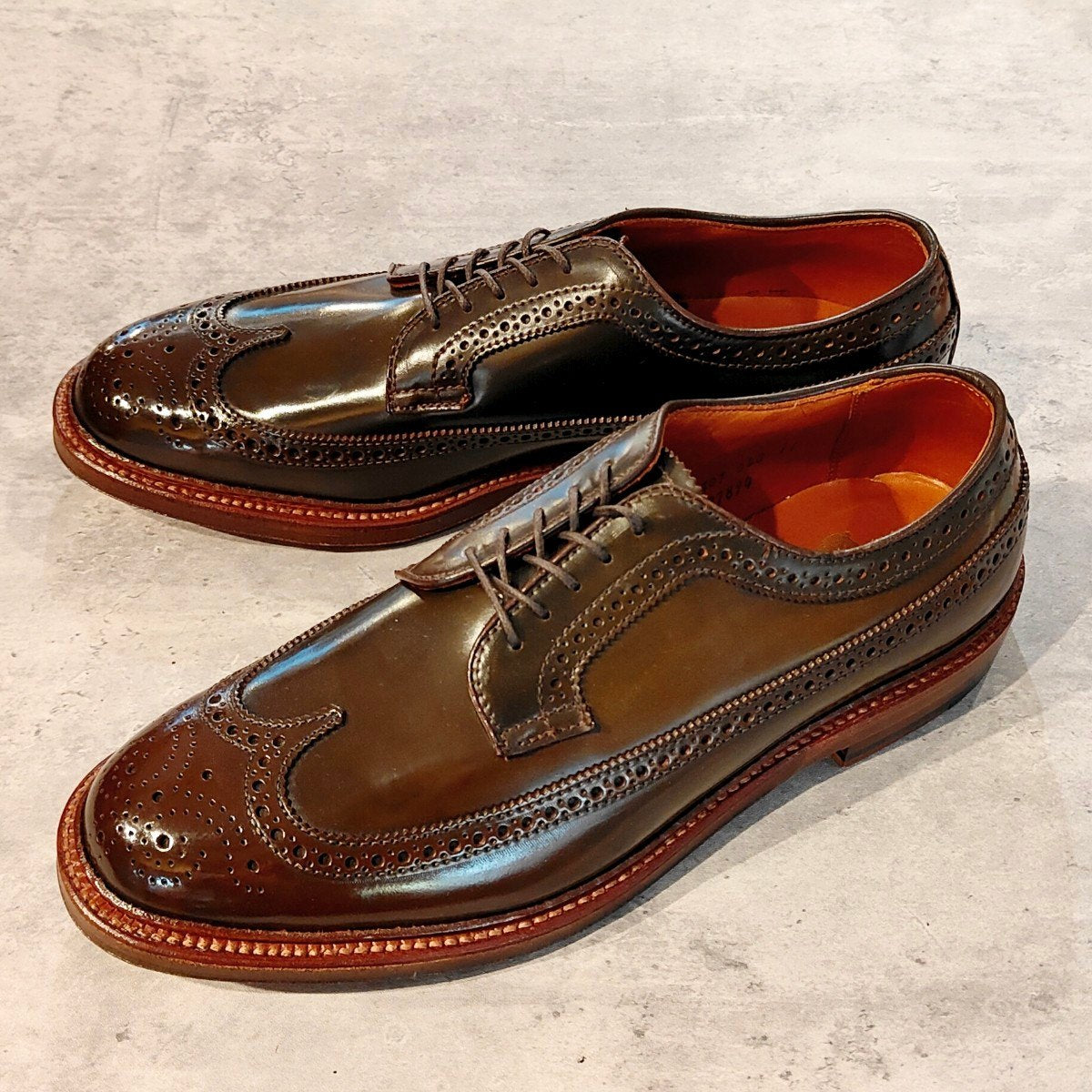 希少 未使用 【ALDEN】オールデン 97894 LWB コードバン シガー サイズ US10.5D バリーラスト