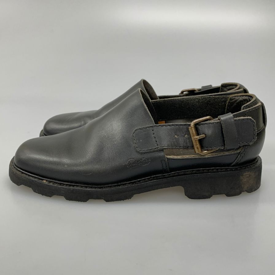 【Paraboot】パラブーツ  スリッポン レザー ブラック（黒） サイズ 5 ラスト
