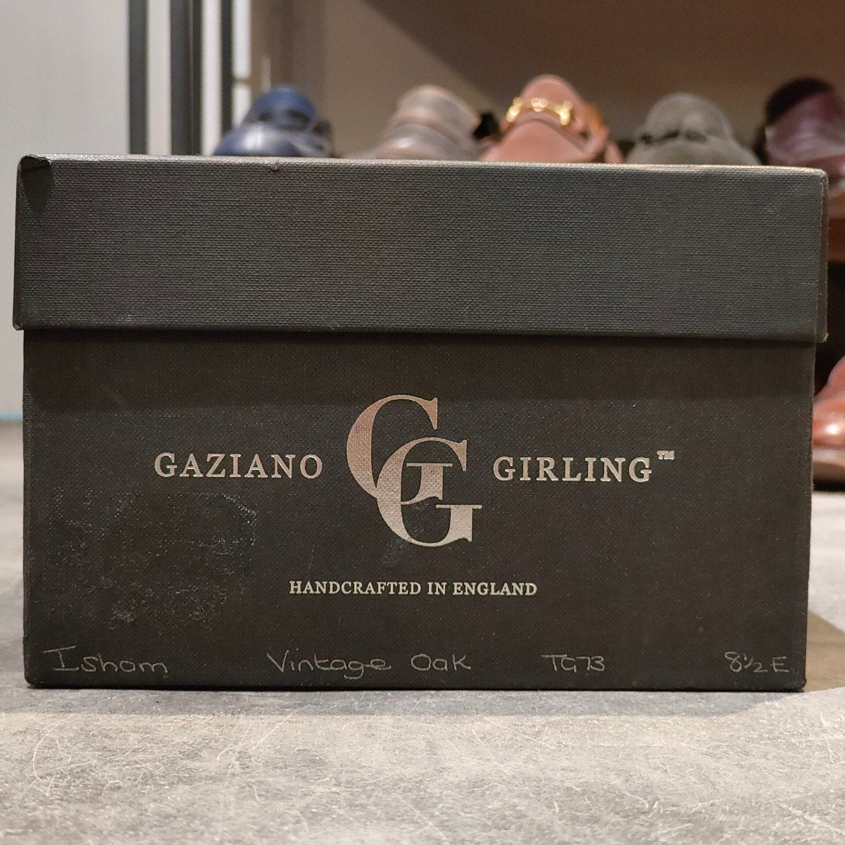 美品【GAZIANO&GIRLING】ガジアーノ&ガーリング アイシャム ISHAM U