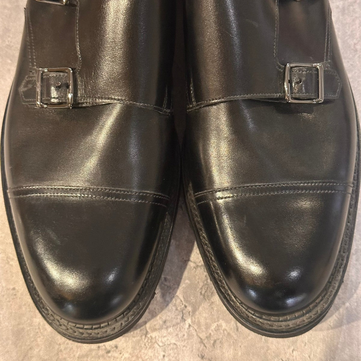【オンライン限定】未使用品【JOHN LOBB】ジョンロブ ウィリアム ダブルモンク カーフ ブラック サイズUK7