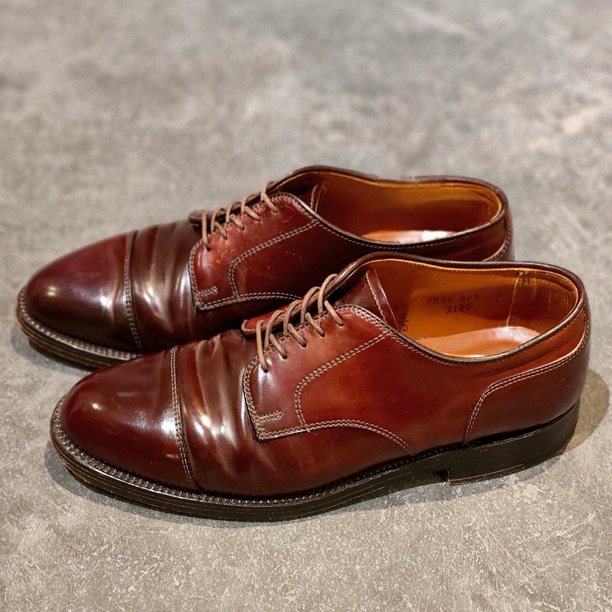 ALDEN】オールデン 2160 ストレートチップダービー コードバン ダーク ALDEN】オールデン 2160 ストレートチップダービー コードバン ダーク