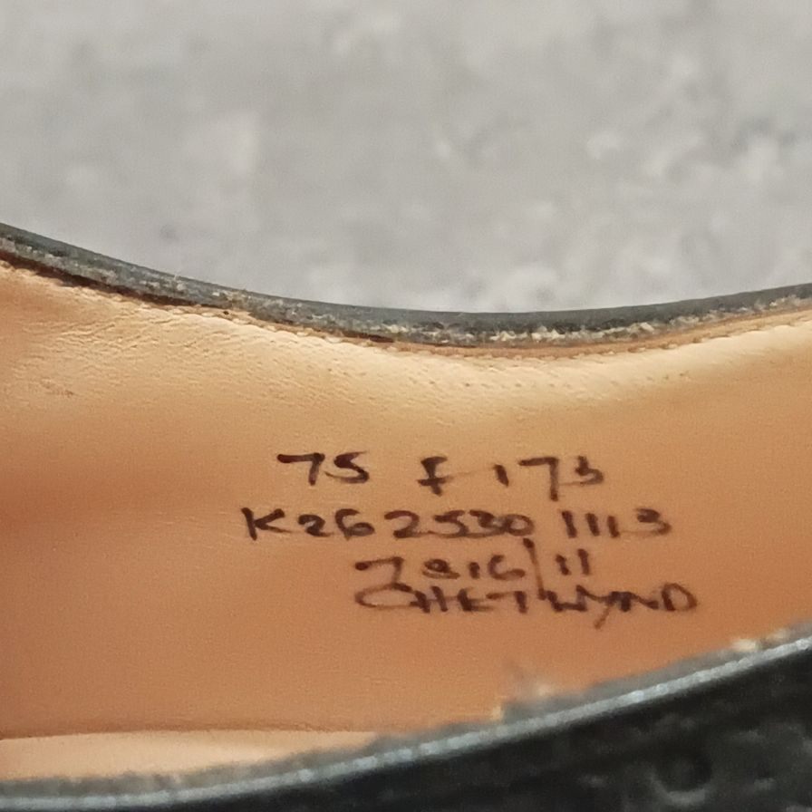 【Church's】チャーチ レザーシューズ チェットウィンド サイズ70F メンズ ブラック CHETWYND