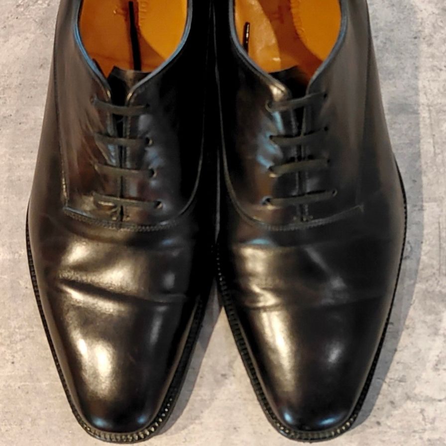 【JOHN LOBB】ジョンロブ レザーシューズ ベケッツ ストレートチップ カーフ 8000ラスト ブラック メンズ サイズ UK6.5E BECKETTS