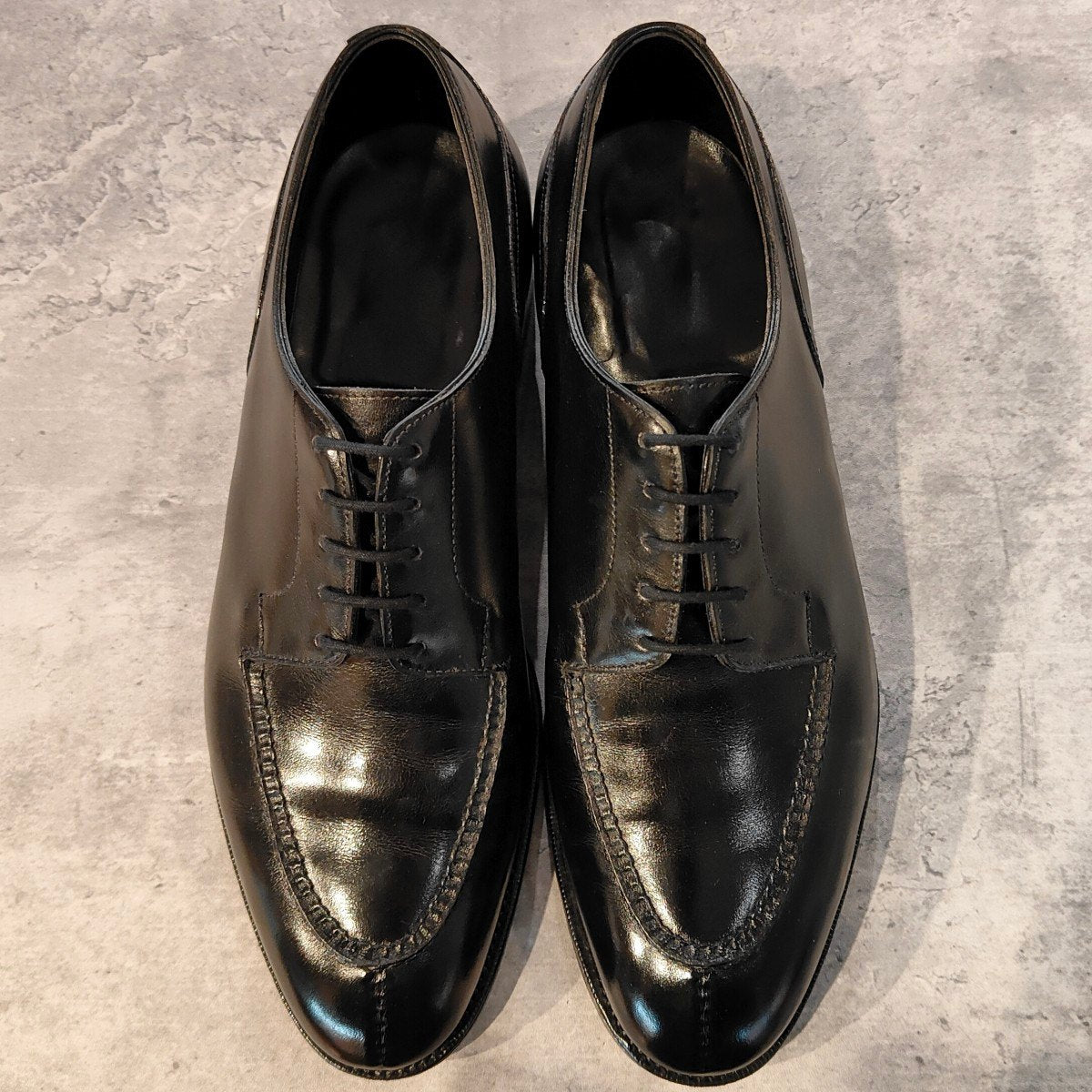 美品 【EDWARD GREEN】エドワードグリーン ドーバー Uチップ カーフ ブラック サイズUK7D 202ラスト 参考定価￥324,500-