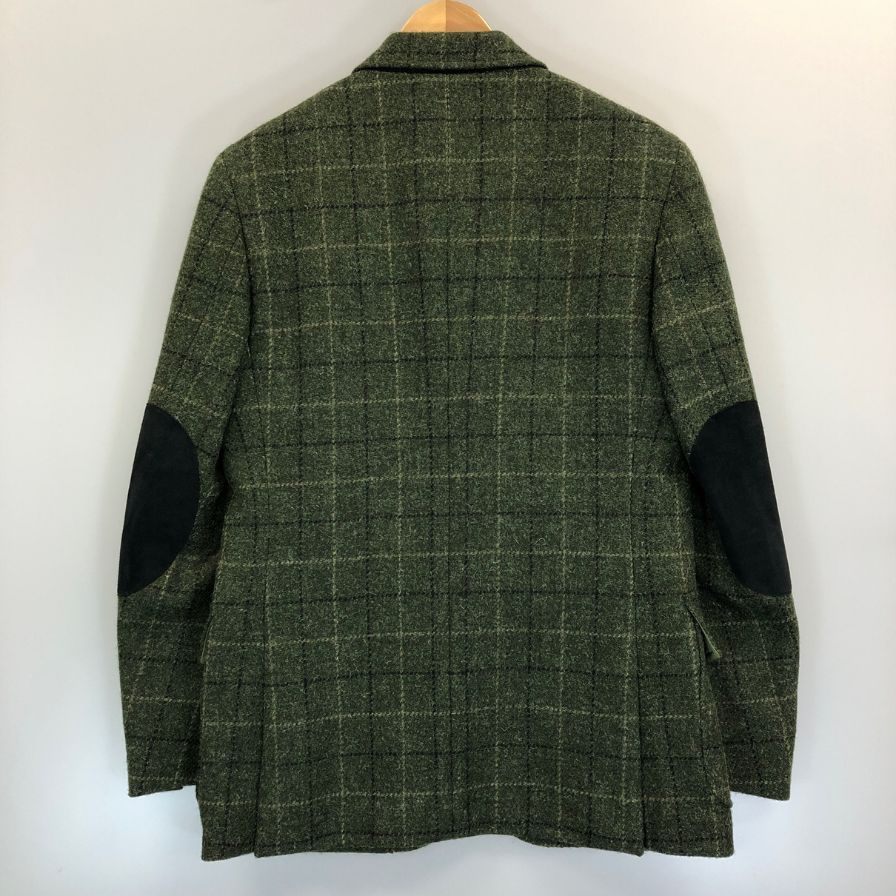 【RUGGED FACTORY】ラギッドファクトリー ノーフォーク ジャケット ハリスツイード生地 メンズ グリーン サイズM