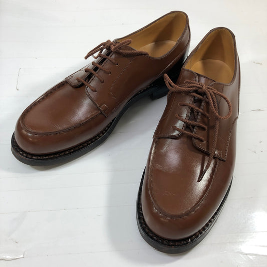 【J.M.WESTON】ジェイエムウエストン 641 レザー ゴルフシューズ Uチップ メンズ ブラウン サイズ5D