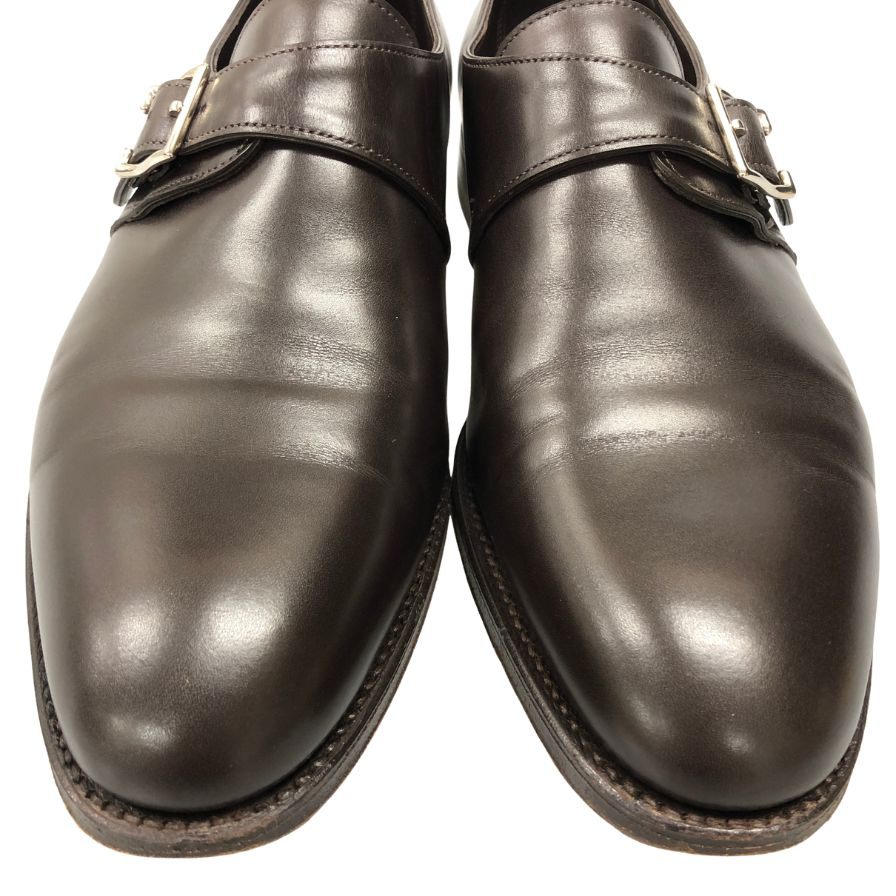 極美品【JOHN LOBB】ジョンロブ ケントン シングルモンク ブラウン
