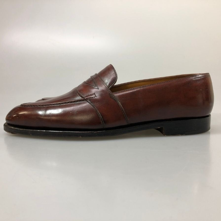 【JOHN LOBB】ジョンロブ フェンコート コインローファー メンズ サイズ7.5E ブラウン