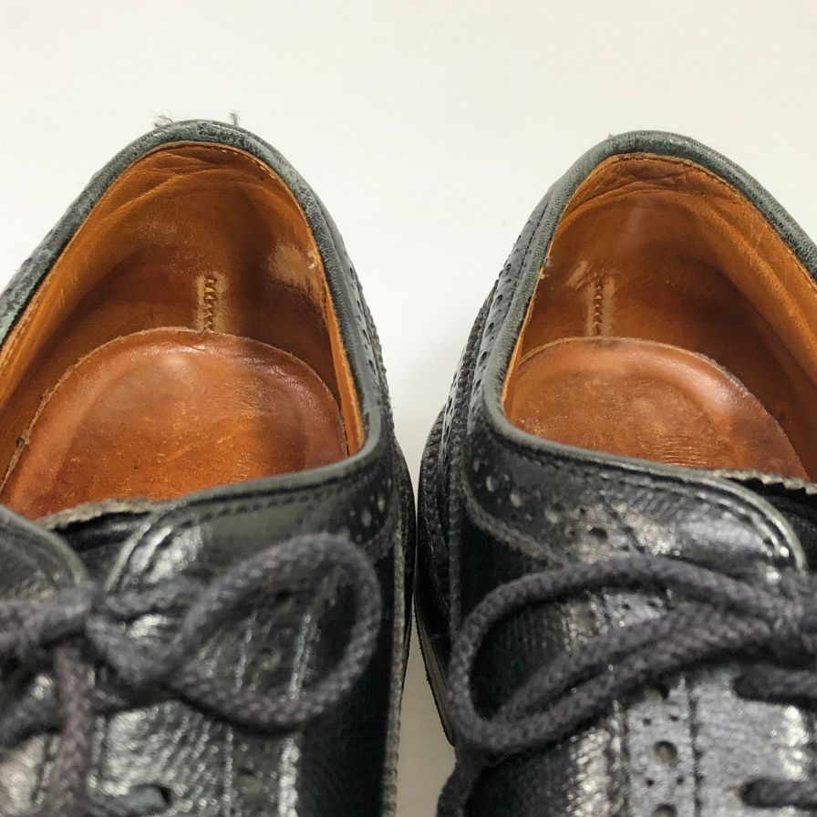 【Alden】オールデン 978 90S デッドストック ウィングチップ 外羽根 メンズ 8D ブラック