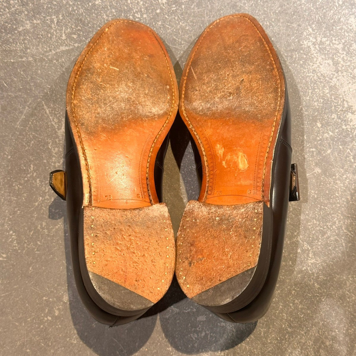 Church's】チャーチ TOKYO シングルモンク ポリッシュバインダーカーフ