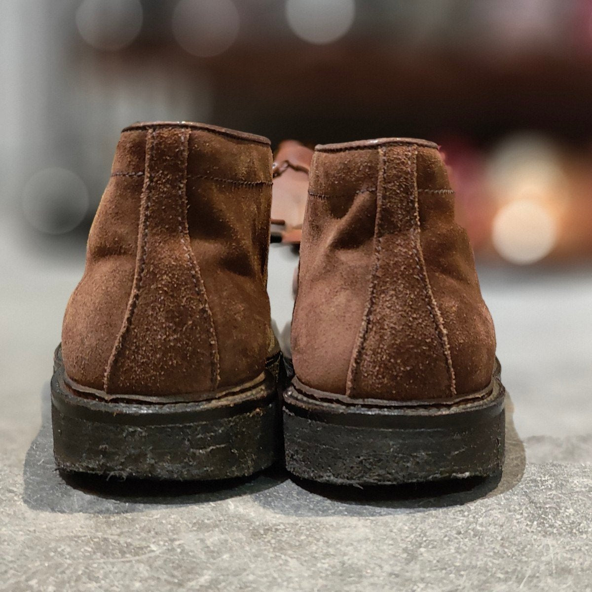 美品【ALDEN】オールデン 1379 チャッカブーツ スエード ブラウン