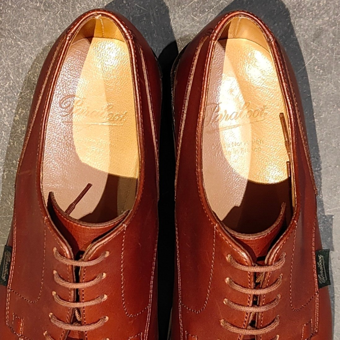 試着程度【Paraboot】パラブーツ シャンボード Uチップ リスレザー