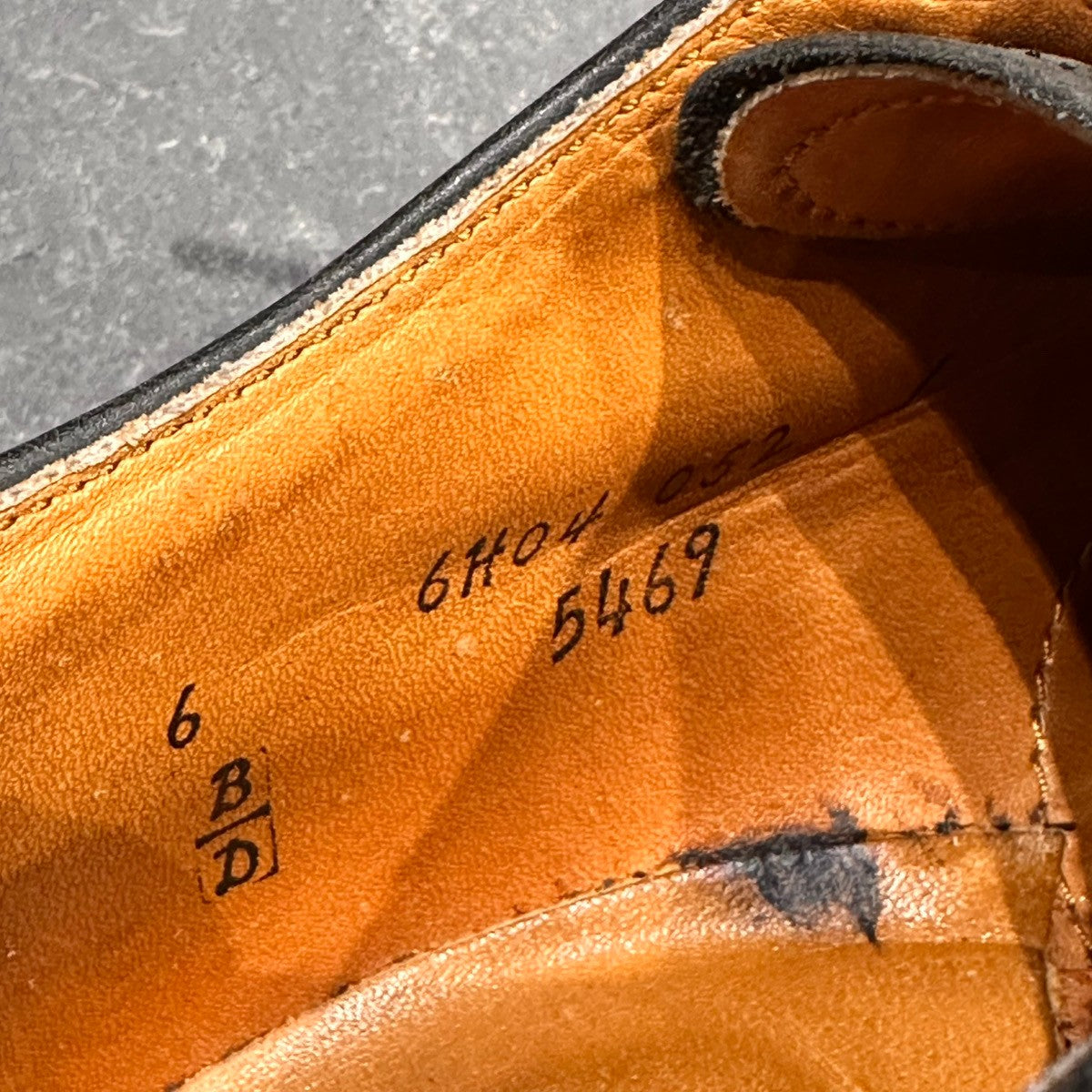 【ALDEN】オールデン 5469 Vチップ オイルドレザー ブラック サイズUS6 モディファイドラスト