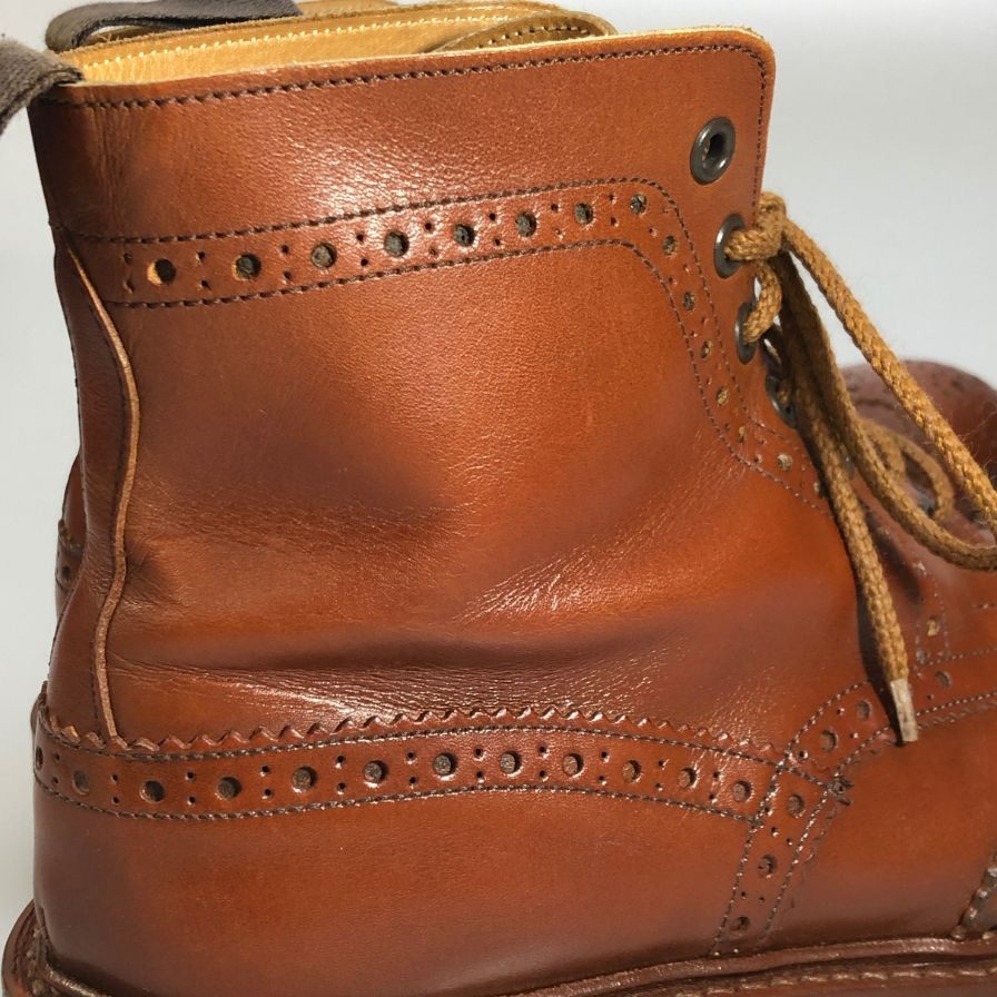 【Tricker's】トリッカーズ M5634 レザーブーツ カーフレザー ブラウン（茶系） サイズ 8.5 ラスト