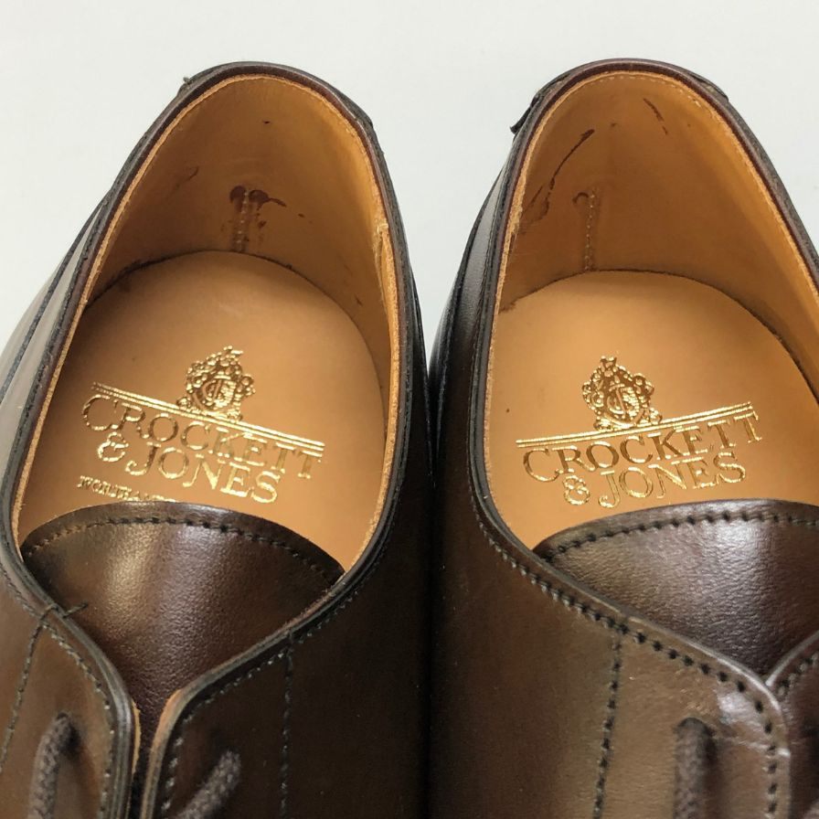 【CROCKETT&JONES】クロケット＆ジョーンズ 292 ビジネスシューズ  ブラウン サイズ UK8.5E ラスト