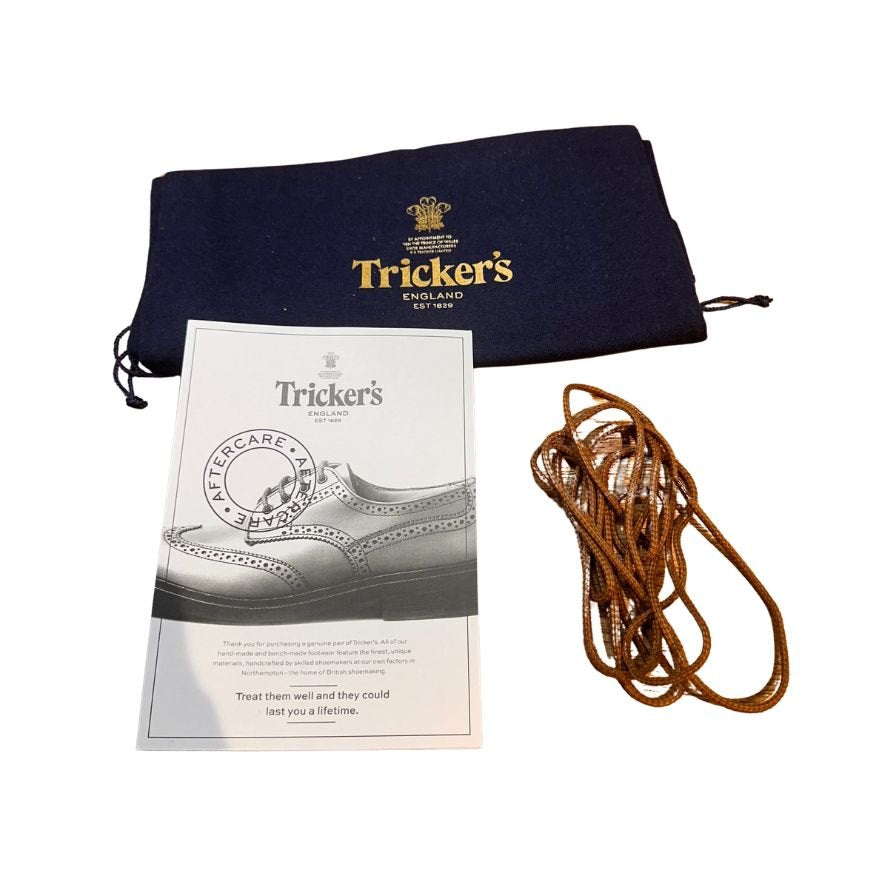 【Tricker’ｓ】トリッカーズ M7046 ウィングチップ メンズ サイズ 7ハーフ ブラウン