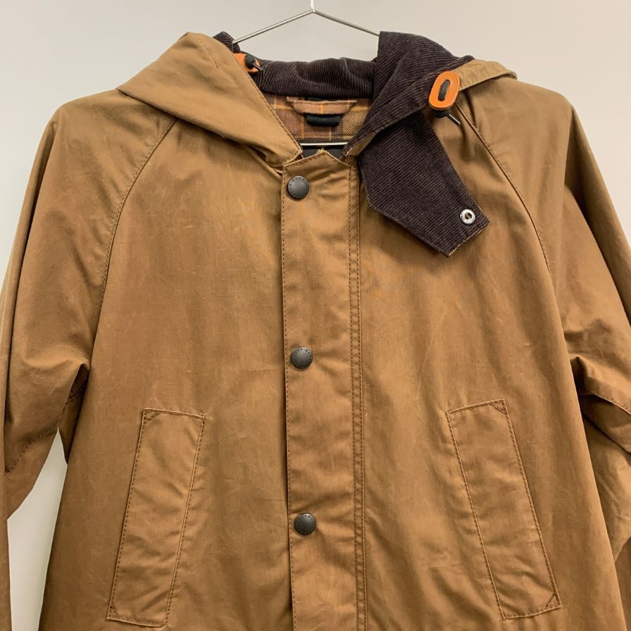 【Barbour】バブアー ビデイル フード  オイルド ジャケット 3ワラント メンズ サイズ38 ベージュ