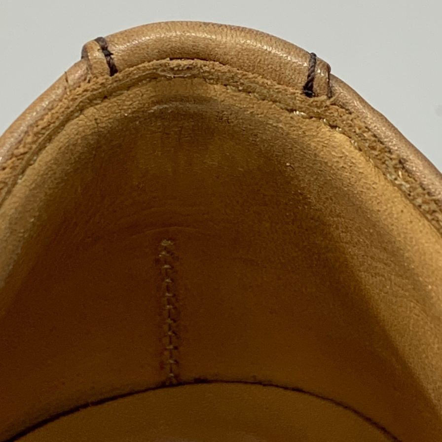 【Tricker’s】トリッカーズ レザーソウル別注 レザーシューズ ロングウイングチップ M5164 ブラウン メンズ 5.5