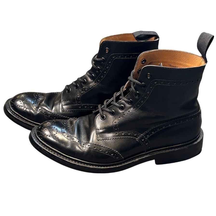 【Tricker’s】トリッカーズ S63419 ブーツ  ブラック（黒） サイズ UK9.5 ラスト