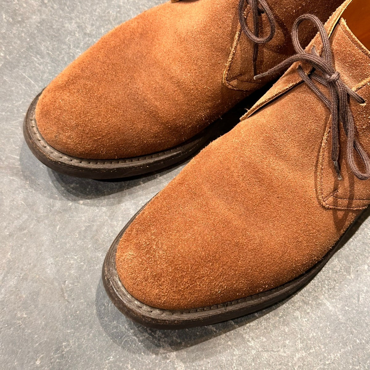 【Church's】チャーチ ライダー3 4都市 スエード ブラウン サイズUK85F 81ラスト