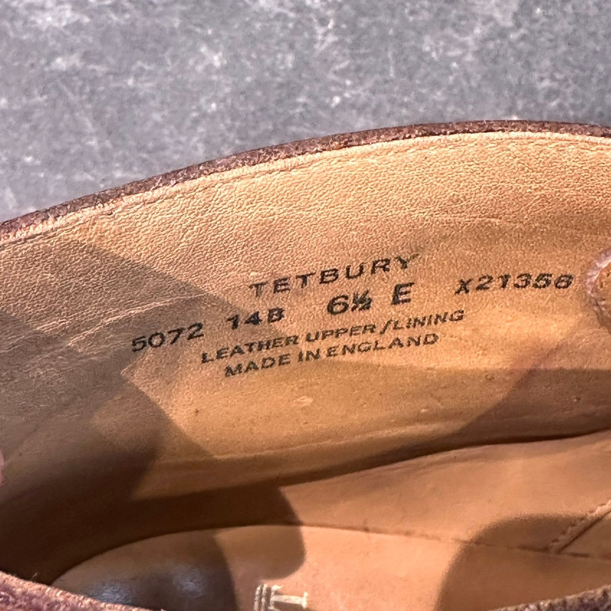 【Crockett & Jones】クロケット&ジョーンズ テットベリー チャッカブーツ カーフ ブラウン サイズUK6.5E 348ラスト