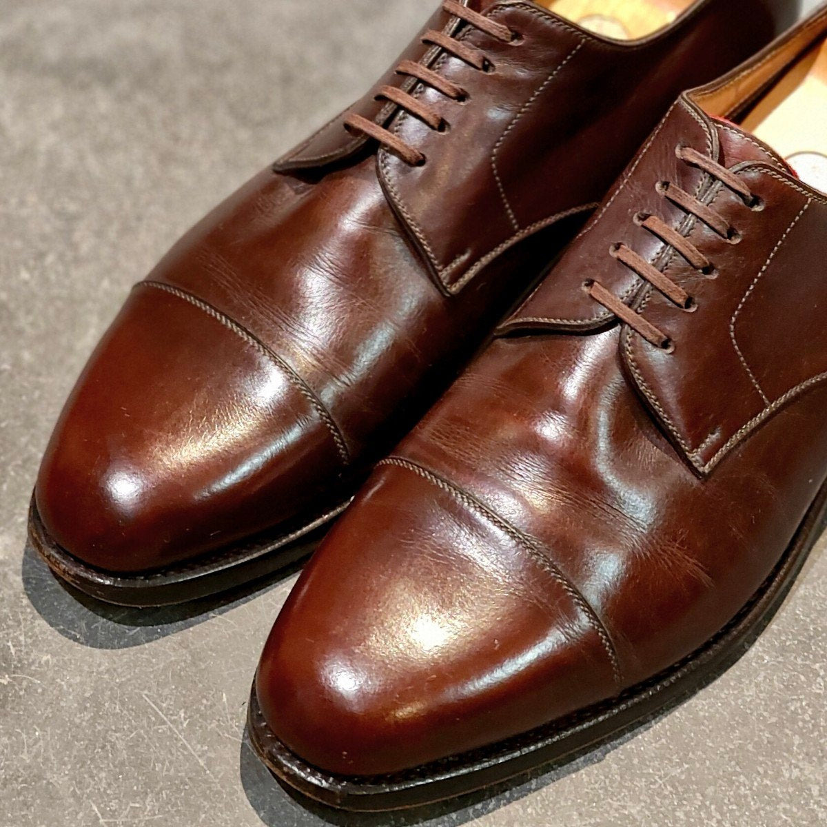希少 美品【Eduard Meier】エドワードマイヤー AXEL 外羽根ストレート