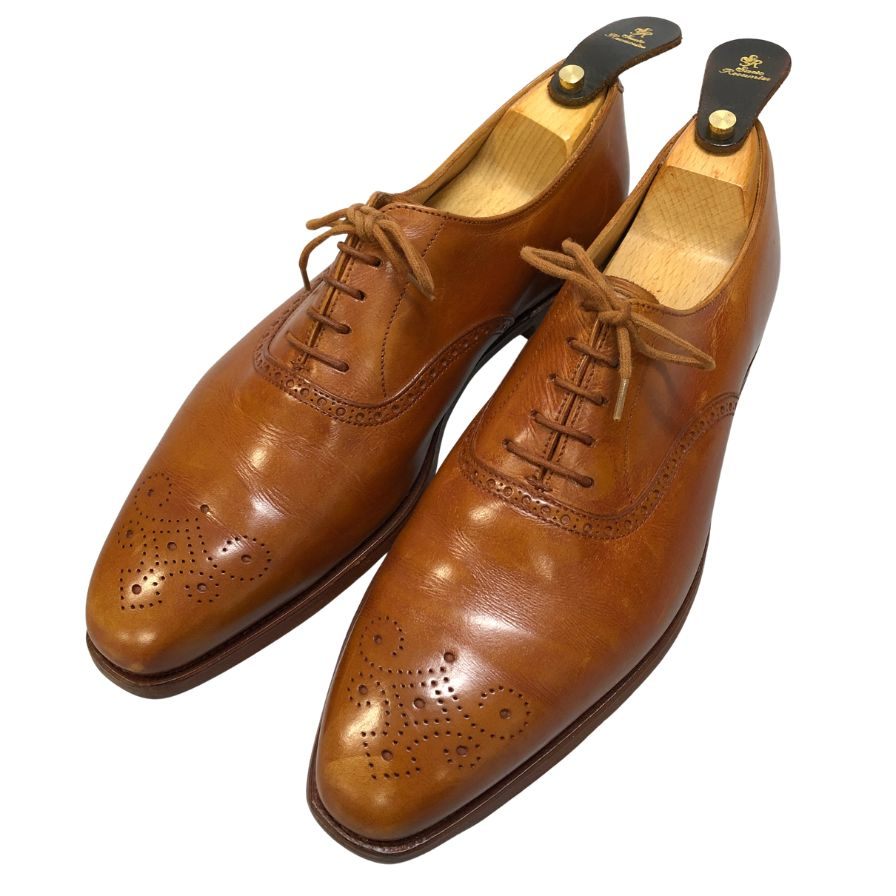【オンライン限定】【CROCKETT&JONES】クロケット＆ジョーンズ エッジウェア 5247 X26993 メンズ サイズ 6ハーフ ブラウン EDGWARE