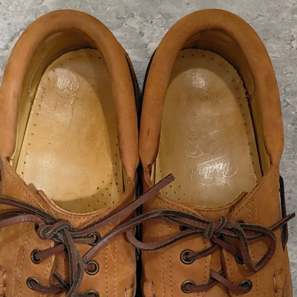 希少【Paraboot】アルペンター別注  デッキシューズ サファリ ブリアック ヌバック ブラウン サイズ UK8