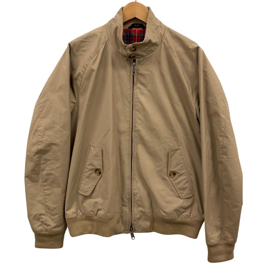 極美品【BARACUTA】バラクータ ハリントンジャケット ベージュ サイズ 42